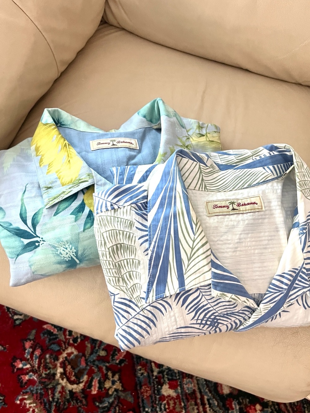 Tommy Bahama,Silk Hibiscus Island Silk Camp Shirt Hawaiian Beach Resort,Size XXL - Picture 5 of 10